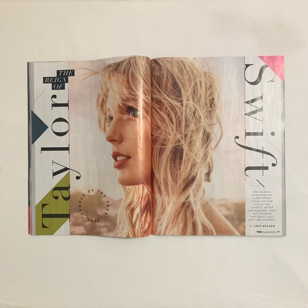 People Taylor Swift “The Real Life of a Megastar” Issue Dec. 18, 2023 Magazine - Picture 4 of 5